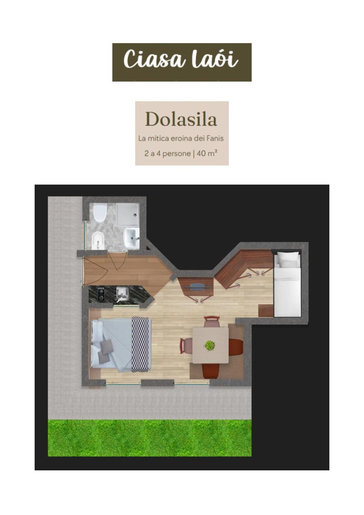 Apartment Ciasa Laoi San Cassiano  Kültér fotó