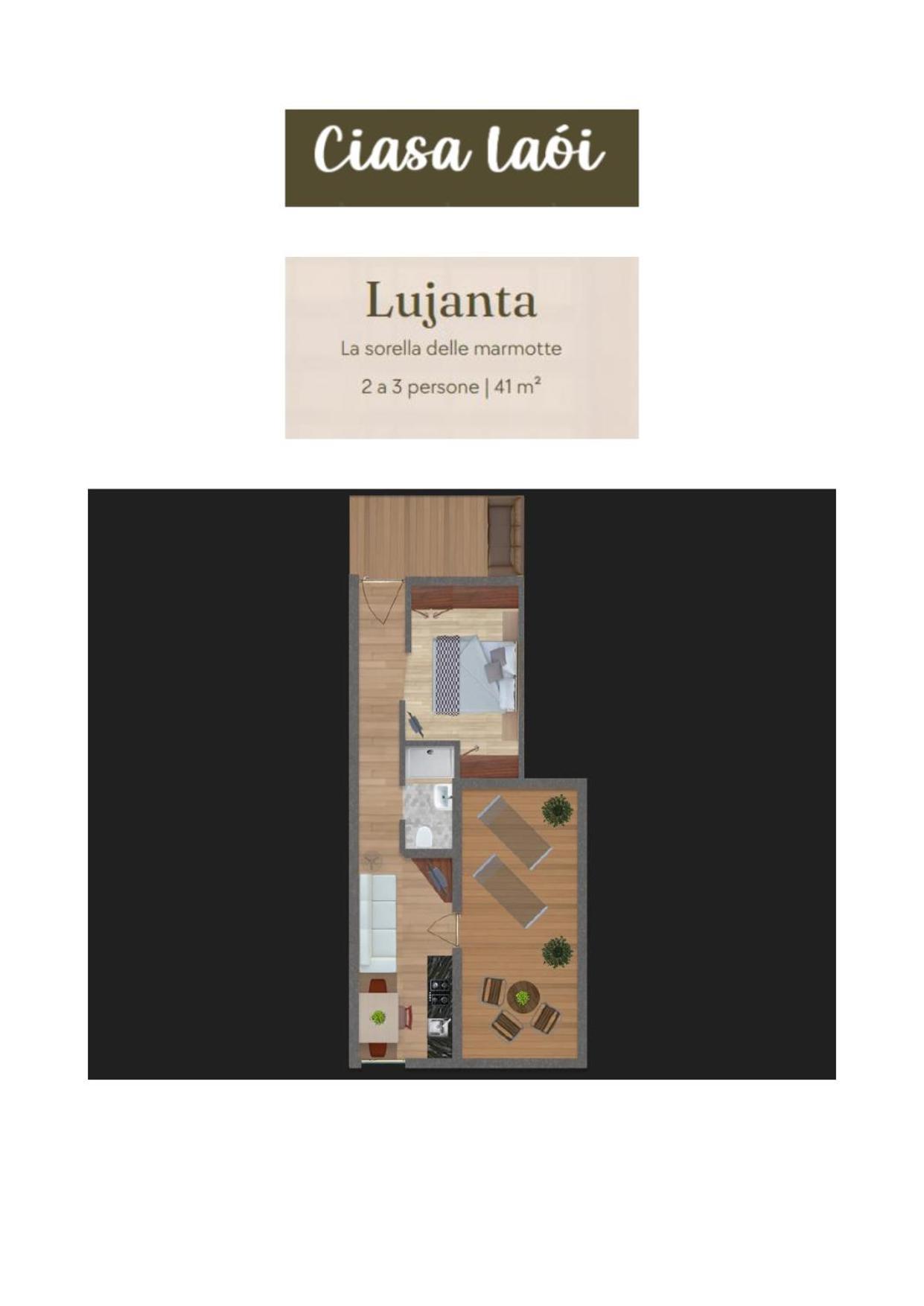 Apartment Ciasa Laoi San Cassiano  Kültér fotó