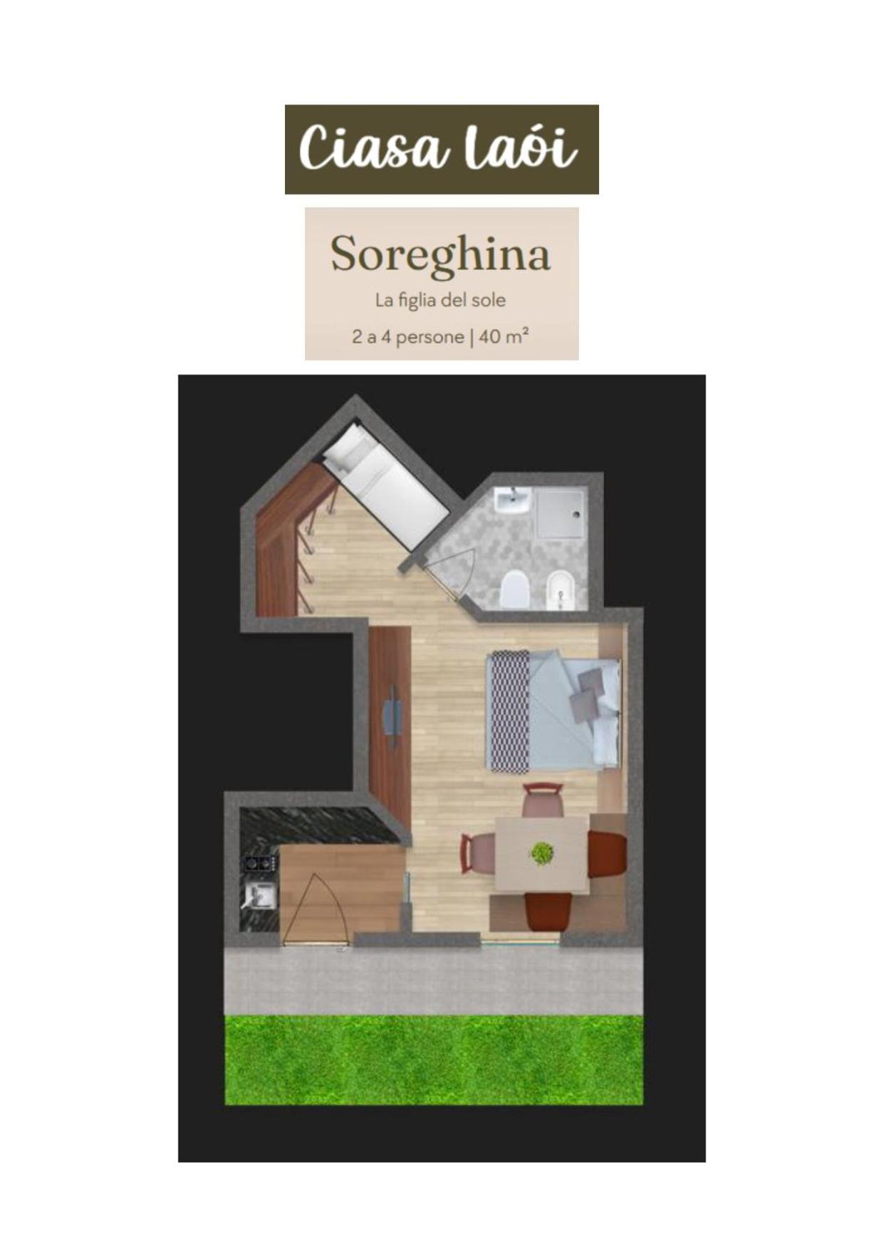 Apartment Ciasa Laoi San Cassiano  Kültér fotó